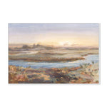 River At Dawn, By Danhui Nai Wall Art Gioia-Local 60x40cm Framed Canvas White