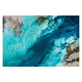 Salt Water Passage, By Petra Meikle Wall Art Gioia-Local 40x60cm Framed Canvas Gold