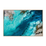 Salt Water Passage, By Petra Meikle Wall Art Gioia-Local 40x60cm Framed Canvas Oak