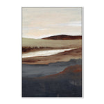 Serene View, By Nikita Jariwala Wall Art Gioia-Local 40x60 cm Framed Canvas White