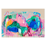 Shangri-La, By Belinda Stone Wall Art Gioia-Local 40x60cm Framed Canvas Gold