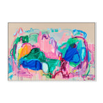 Shangri-La, By Belinda Stone Wall Art Gioia-Local 40x60cm Framed Canvas White