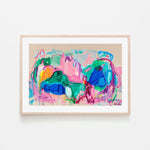 Shangri-La, By Belinda Stone Wall Art Gioia-Local 40x60cm Framed Poster Black