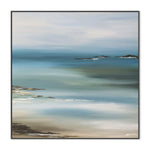 Soothing Secrets, By Joanne Barnes Wall Art Gioia-Local 50x50cm Framed Canvas Black