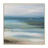 Soothing Secrets, By Joanne Barnes Wall Art Gioia-Local 50x50cm Framed Canvas Oak