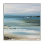 Soothing Secrets, By Joanne Barnes Wall Art Gioia-Local 50x50cm Framed Canvas White
