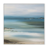 Soothing Secrets, By Joanne Barnes Wall Art Gioia-Local 50x50cm Framed Canvas White