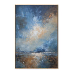Stormy Tides, By Alpenglow Workshop Wall Art Gioia-Local 40x60cm Framed Canvas Oak