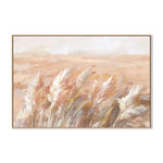 Terracotta Prairie Grasses, By Danhui Nai Wall Art Gioia-Local 40x60cm Framed Canvas Oak