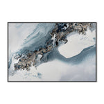 The Crossing, By Petra Meikle Wall Art Gioia-Local 40x60cm Framed Canvas Black