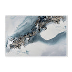 The Crossing, By Petra Meikle Wall Art Gioia-Local 40x60cm Framed Canvas White