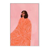 The Woman With The Swirls, By Bea Muller Wall Art Gioia-Local