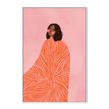 The Woman With The Swirls, By Bea Muller Wall Art Gioia-Local