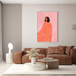 The Woman With The Swirls, By Bea Muller Wall Art Gioia-Local