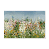 Tranquil Field, By Danhui Nai Wall Art Gioia-Local 40x60cm Framed Canvas White