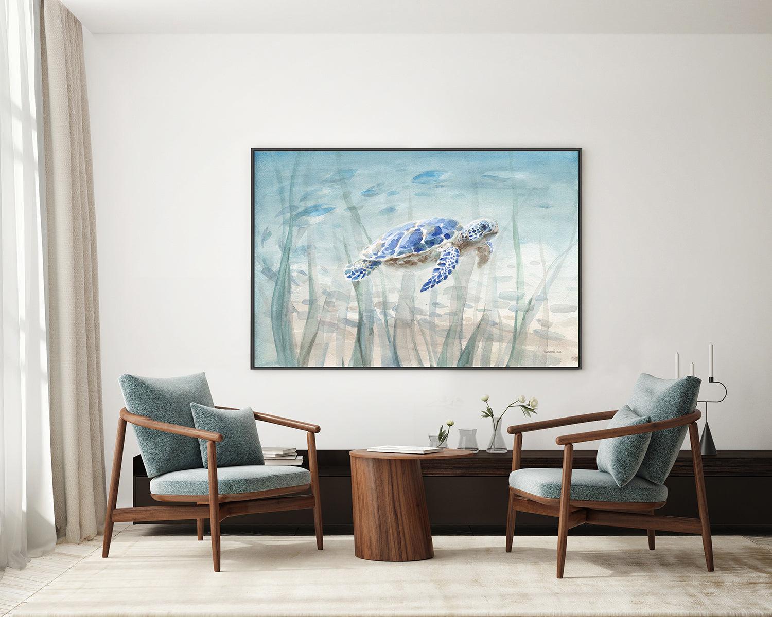 Undersea Turtle, By Danhui Nai Wall Art Gioia-Local