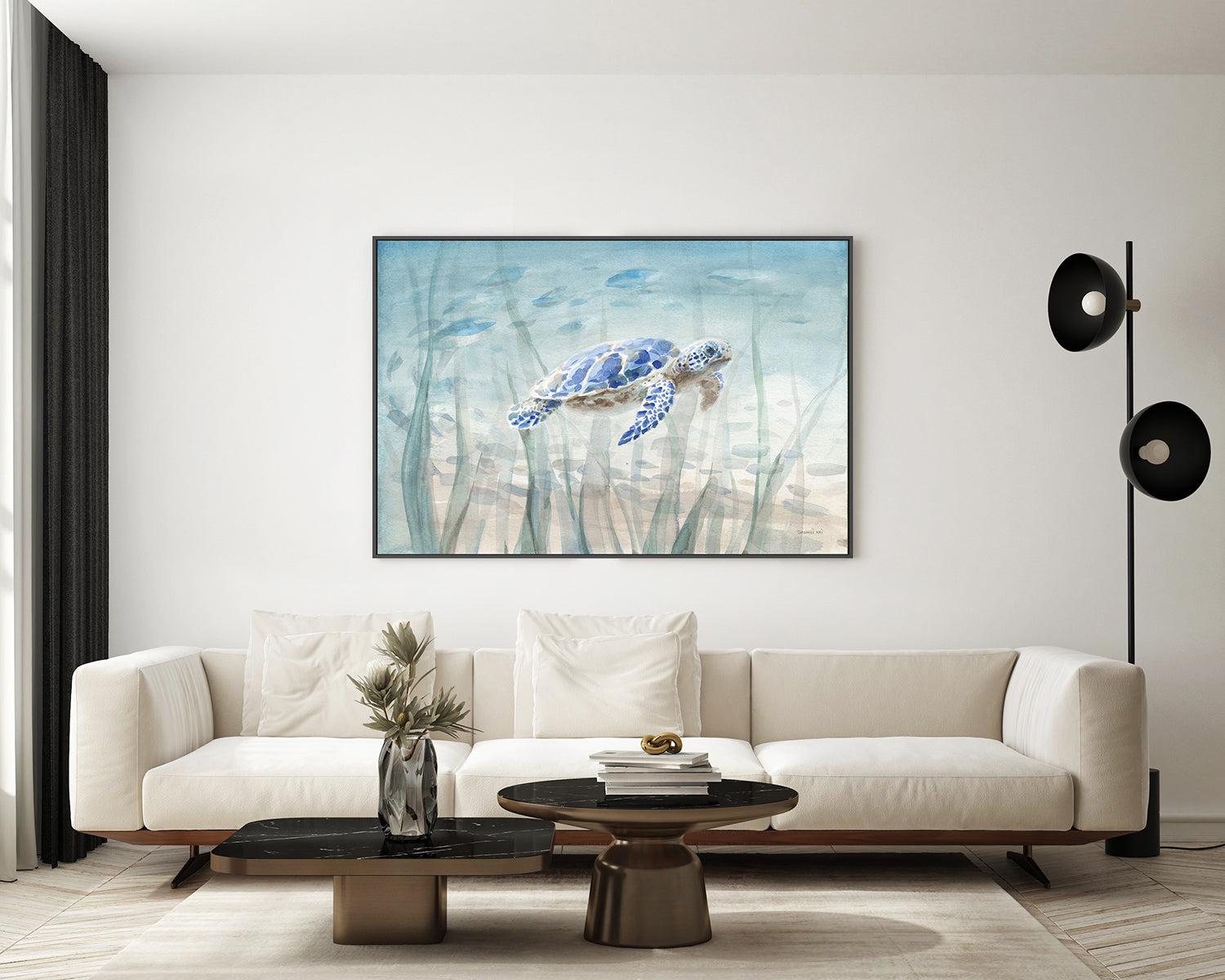 Undersea Turtle, By Danhui Nai Wall Art Gioia-Local