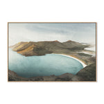 Wineglass Bay Sunrise Tasmania, By Dear Musketeer Studio Wall Art Gioia-Local 40x60cm Framed Canvas Oak