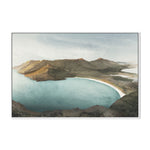 Wineglass Bay Sunrise Tasmania, By Dear Musketeer Studio Wall Art Gioia-Local 40x60cm Framed Canvas White