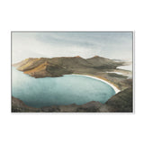 Wineglass Bay Sunrise Tasmania, By Dear Musketeer Studio Wall Art Gioia-Local 40x60cm Framed Canvas White