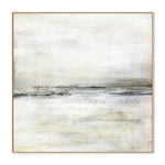 Winterscape, By Hope Bainbridge Wall Art Gioia-Local 50x50cm Framed Canvas Oak