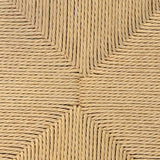 Set of 2 - Harper Wooden Dining Chair - Black - Natural Seat Dining Chair Swady-Core   