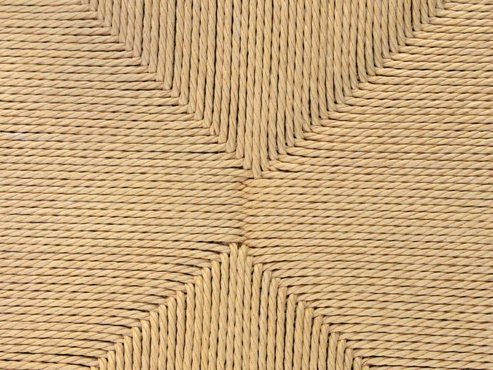 Set of 2 - Harper Wooden Dining Chair - Black - Natural Seat Dining Chair Swady-Core   