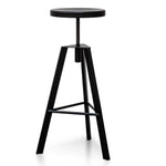 Ex Display - Marcia Steel Bar Stool - Black Bar Stool M-Sun-Core