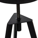 Ex Display - Marcia Steel Bar Stool - Black Bar Stool M-Sun-Core