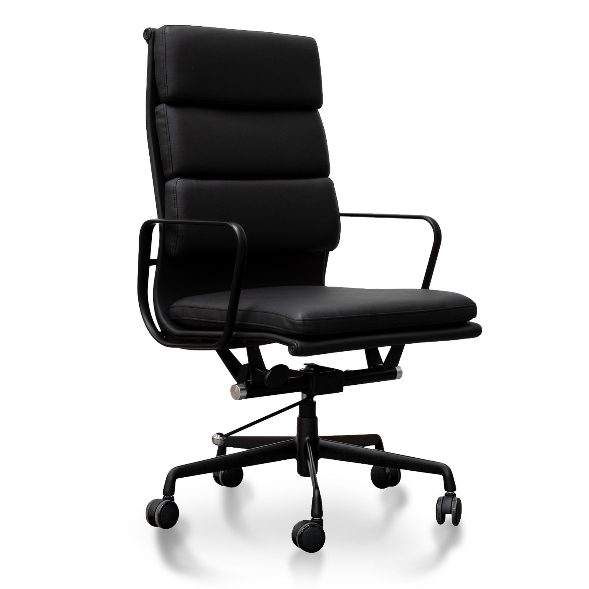Ashton High Back Office Chair - Full Black Office Chair Yus Furniture-Core   