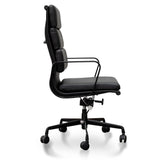 Ashton High Back Office Chair - Full Black Office Chair Yus Furniture-Core   