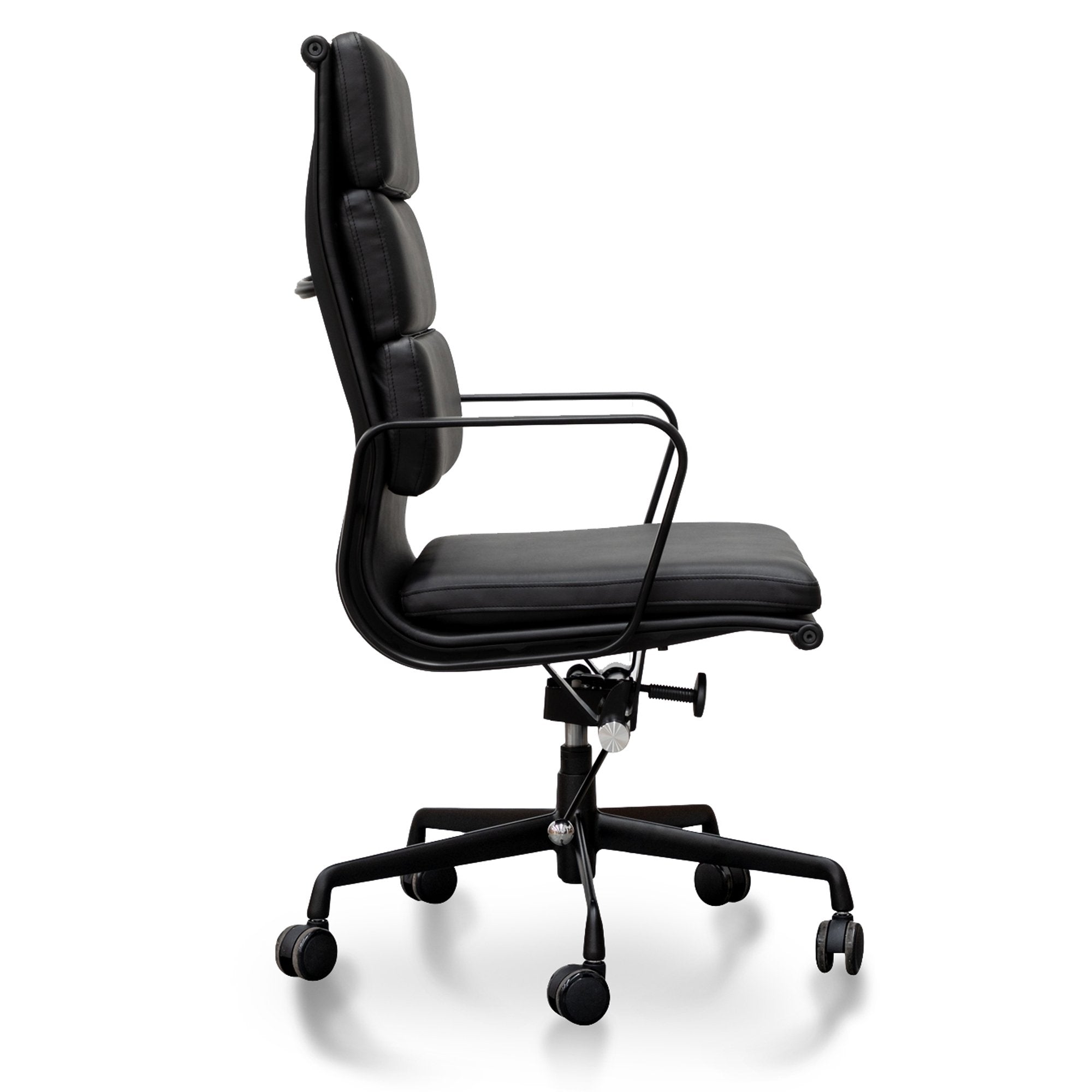 Ashton High Back Office Chair - Full Black Office Chair Yus Furniture-Core   