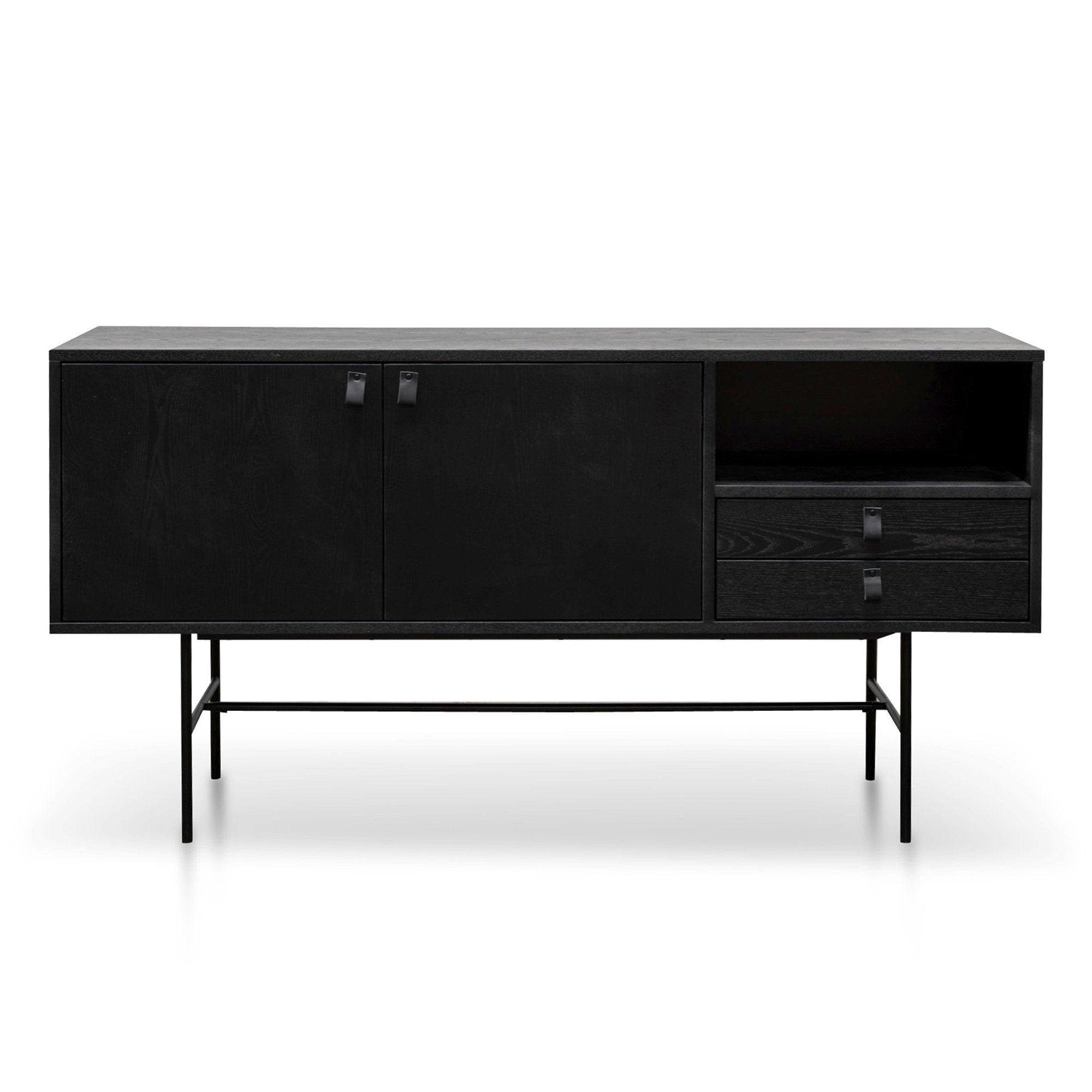 Shannon Wooden Buffet Unit - Black - Last One Buffet & Sideboard Dwood-Core   