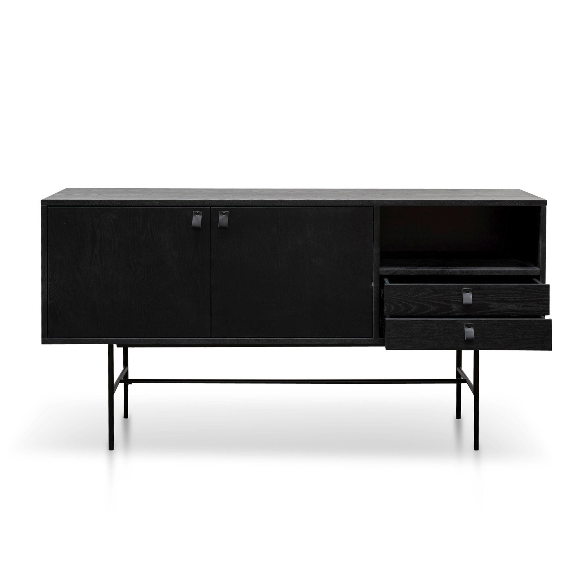 Shannon Wooden Buffet Unit - Black - Last One Buffet & Sideboard Dwood-Core   