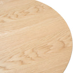 Ex Display - Sanders 90cm Round Wooden Coffee Table - Natural Coffee Table KD-Core   