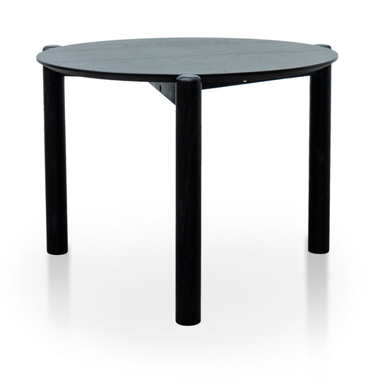 Nest Of Holloway Wooden Round Coffee Table - Black Coffee Table KD-Core   