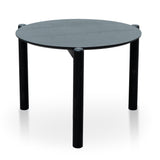 Nest Of Holloway Wooden Round Coffee Table - Black Coffee Table KD-Core   
