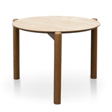 Ex Display - Nest Of Holloway Wooden Round Coffee Table - Natural  KD-Core   