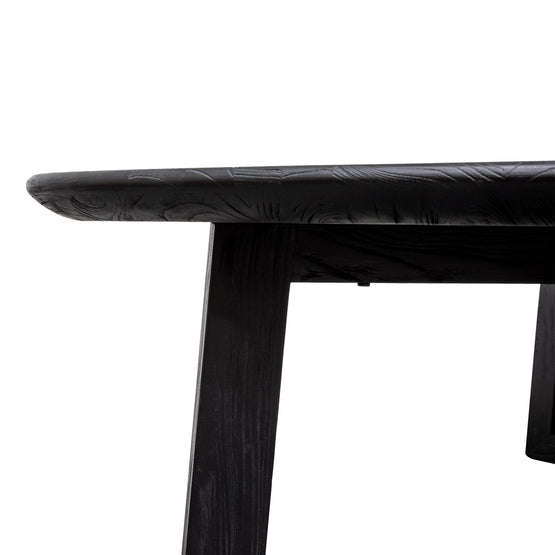Massey 3m Wooden Dining Table - Black DT2798-NI