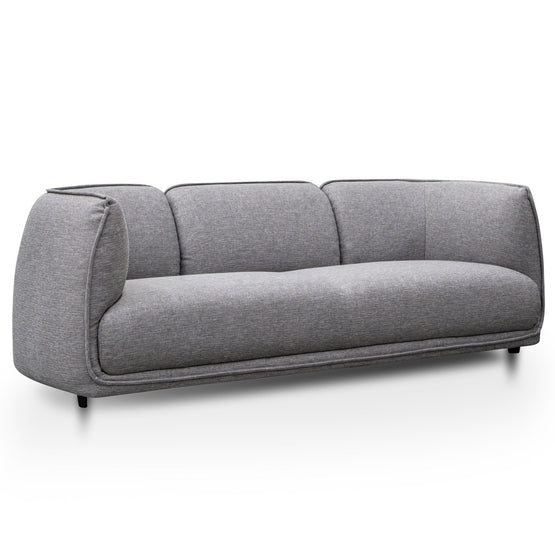 Chapman 3 Seater Fabric Sofa- Graphite Grey LC2875-KSO