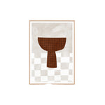 Pottery I Wall Art Print - Rust Wall Art Warran-Local   