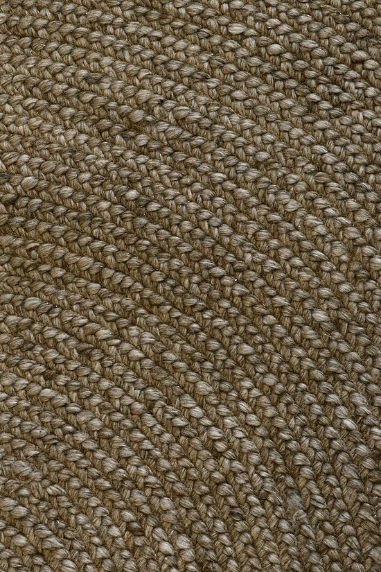 Mulberi Tairua 240 cm Wool Round Rug - Dark Taupe RG7420-FRX