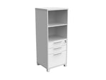 Axis Tower Bookcase - White Filing Cabinet OLGY-Local   