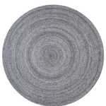 Baya Mornington 210 cm Round Rug - Dark Pebble Rug Furtex-Local