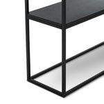 Brink 1.2m White Marble Console Table - Black Console Table Eastern-local   