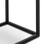 Brink 1.2m White Marble Console Table - Black Console Table Eastern-local   