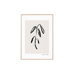 Floral Muse II Wall Art Print - Natural Wall Art Warran-Local   