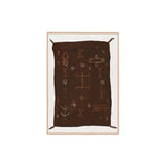 Vintage Rug II Wall Art Print - Rust Wall Art Warran-Local   