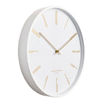 Platt 30cm Wall Clock  - White AC7637-ON