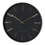 Platt 40cm Wall Clock - Black Clock Onesix-Local   